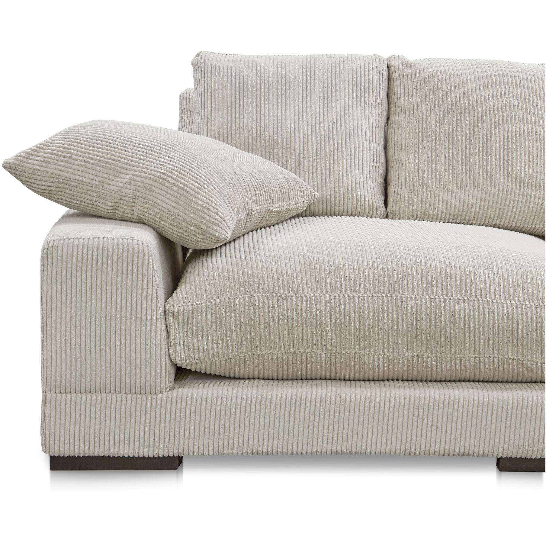 Plunge Brown Sectional, Large